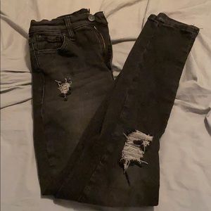 Black fashion nova skinny jeans